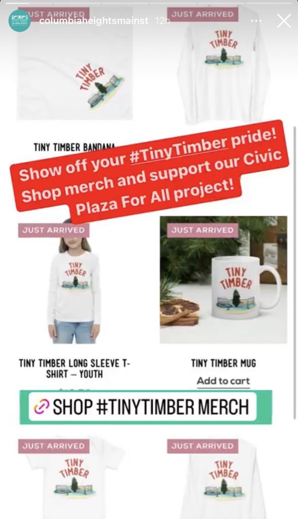 RebeccaARainey's tweet photo. 🌲 @DistrictBridges made a T-shirt folks!! 😍 
#TinyTimber 
https://t.co/J5hmIcTAz9 https://t.co/GLi65EONeg