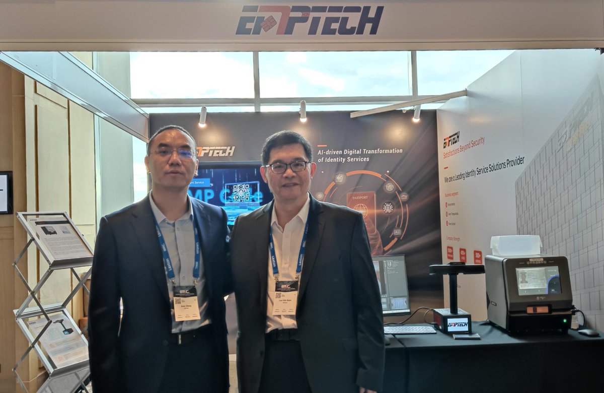 EMPTECH1995's tweet photo. We are in place, ready for the opening. 
See you today on #EMPTECH booth (C1) at #BMIC6 😉 https://t.co/Rbo8Jh2ar2
