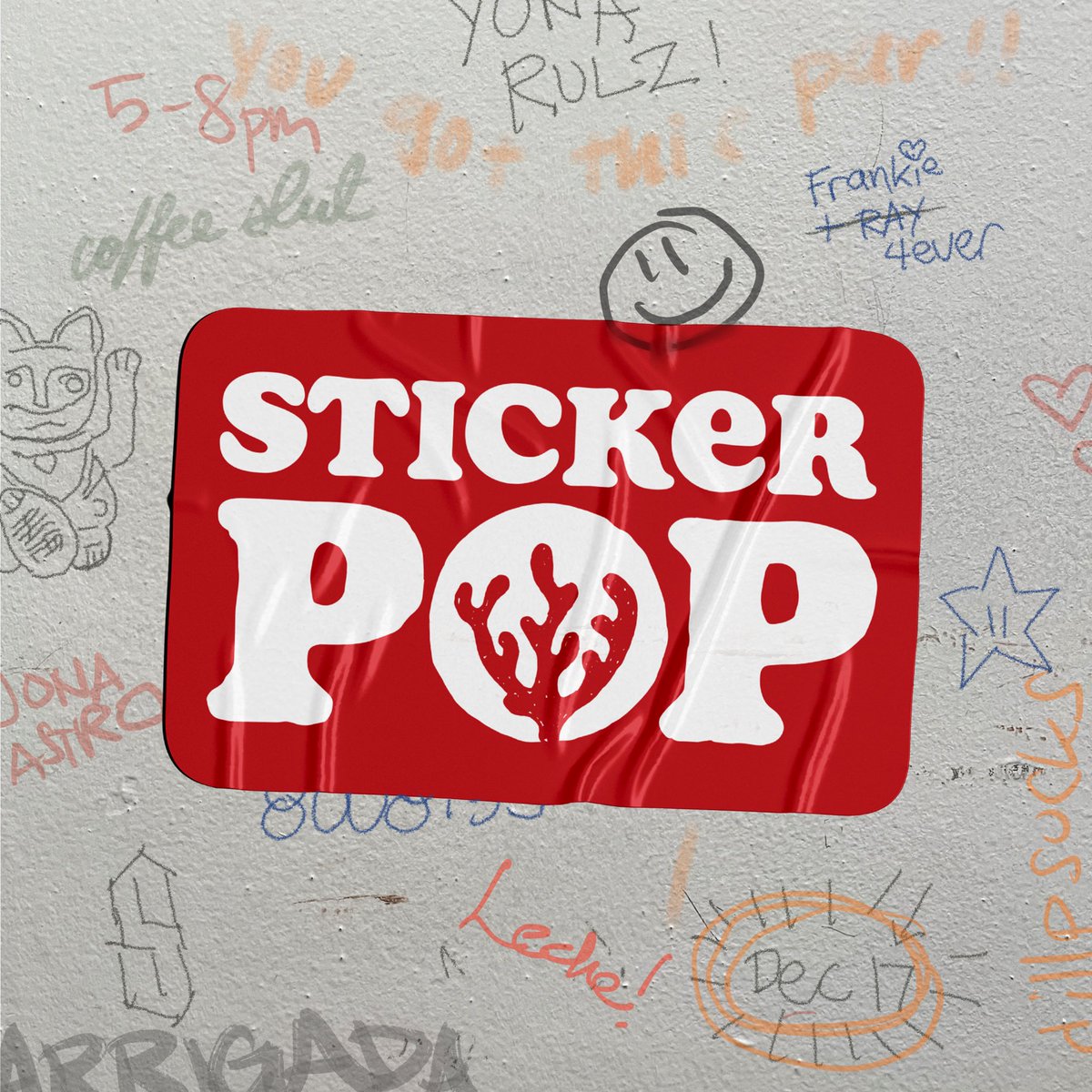 Sticker Pop-Up! Over a dozen local artists will drop new stickers and art at Sticker Pop on December 17 (Saturday) at Coffee Slut from 5PM to 8PM! Be there to support local art, music, and small businesses!