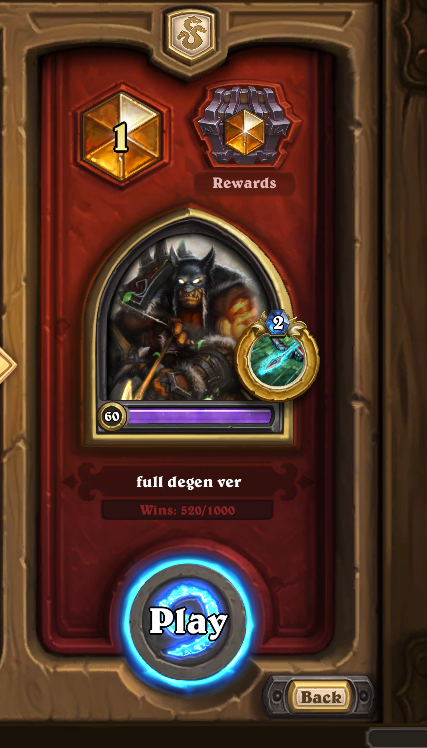 [牌組] 《進擊吧！巫妖王》牌組 Day1