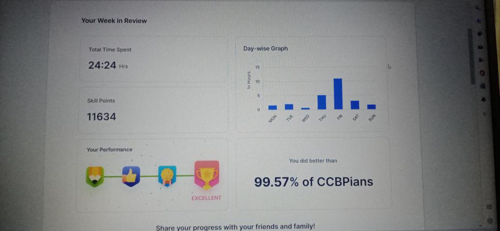 hasini_muvva's tweet photo. Hello everyone this my weekly progress. Happy to share. Thank you #nxtwave https://t.co/9FuiOqMfEk