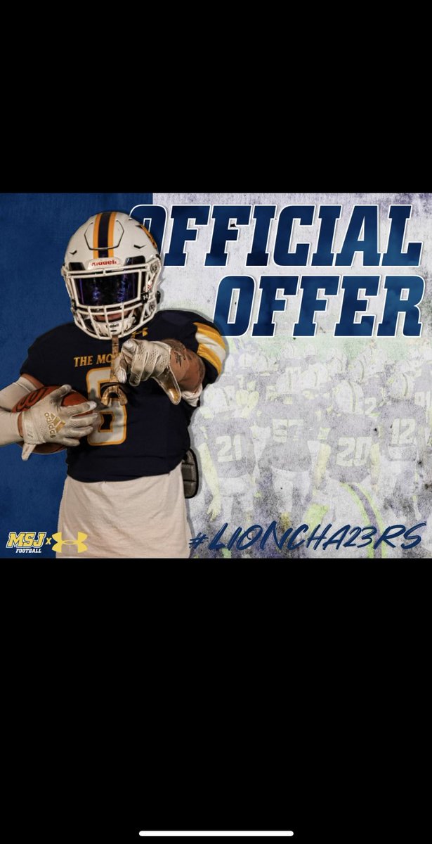 After a great talk with <a href="/CoachLittle7/">Lane Little</a> I am blessed to say I have received an offer from <a href="/MountUpLions/">Mount St Joseph Football</a> AGTG🌟 <a href="/BeechFootball/">Beech Football</a> <a href="/CSmithScout/">Chris Smith</a>