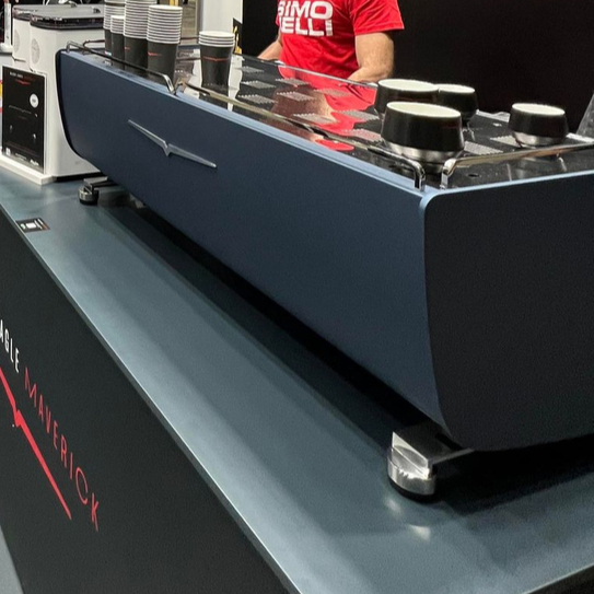CMWMelbourne's tweet photo. "Introducing the Black Eagle Maverick, the most intelligent and user-friendly coffee machine to date" - @victoriaarduinoofficial
@victoriaarduino_au
#coffeemaker #coffeemachine #victoriaarduino #maverick #espresso #coffee #coffeemachines #melbourne #sydney #brisbane #perth #ade https://t.co/iENo2fp6lS