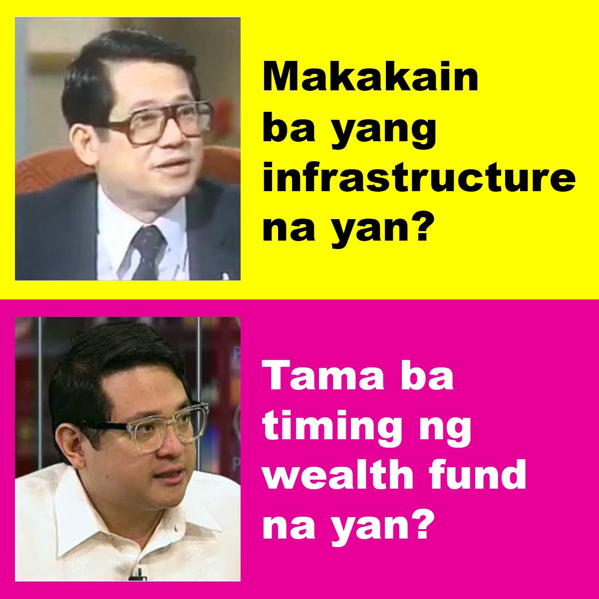 altGenie's tweet photo. Aquino obstructionists during a Marcos admin are nothing new. When this Ninoy cosplayer speaks, you know he's just parroting the same old Yellow playbook promoting fear, uncertainty and doubt – to delay progress, keep us poor and rile up the nation so they can sit in power again. https://t.co/aXiFPMeUlO