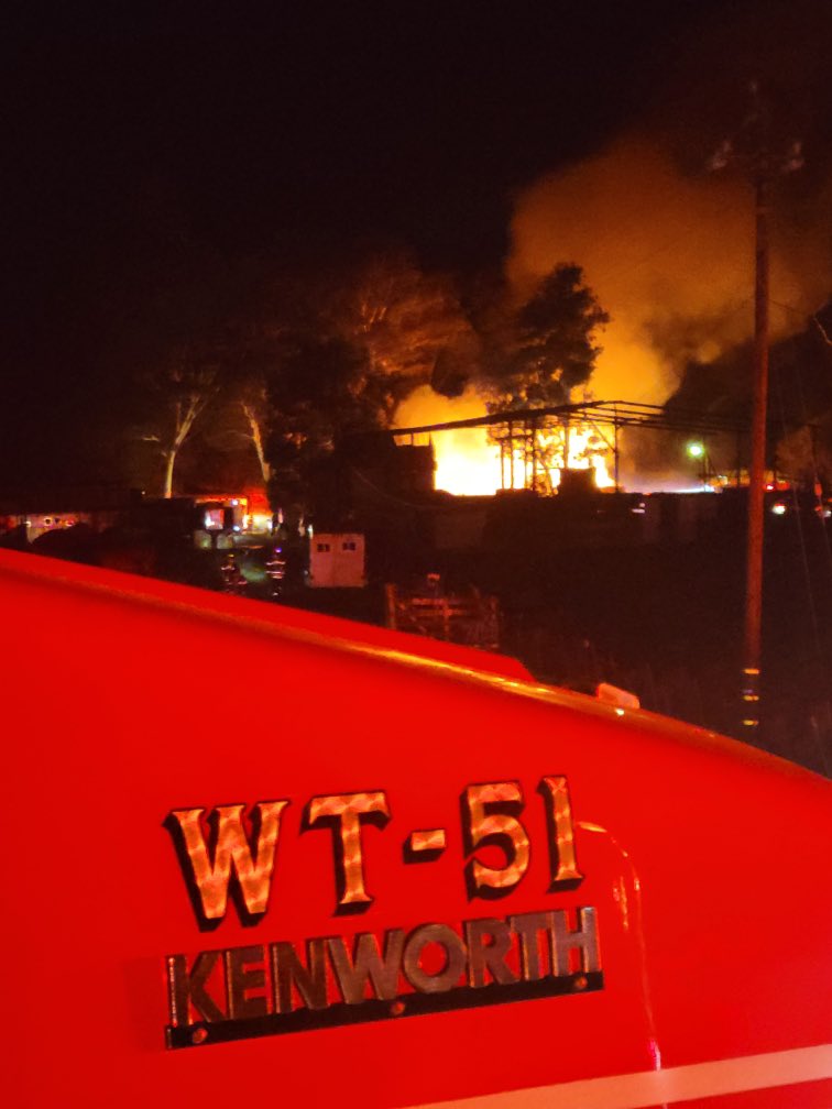 Late last week. Montezuma Fire was dispatched for mutual aid water tender support for a report of a structure fire in support of Dixon Fire Department. 

Montezuma units assisted in the suppression of an abandoned house and multiple hay piles.
