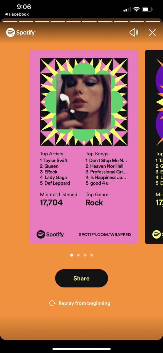 vR_Kitkat's tweet photo. @331EROCK I bet you didn’t know that I’m secretly your biggest fan. Coming in at number 3 for the year out of the 841 artists I listened to. #number1fan https://t.co/fNEcRbBhkM