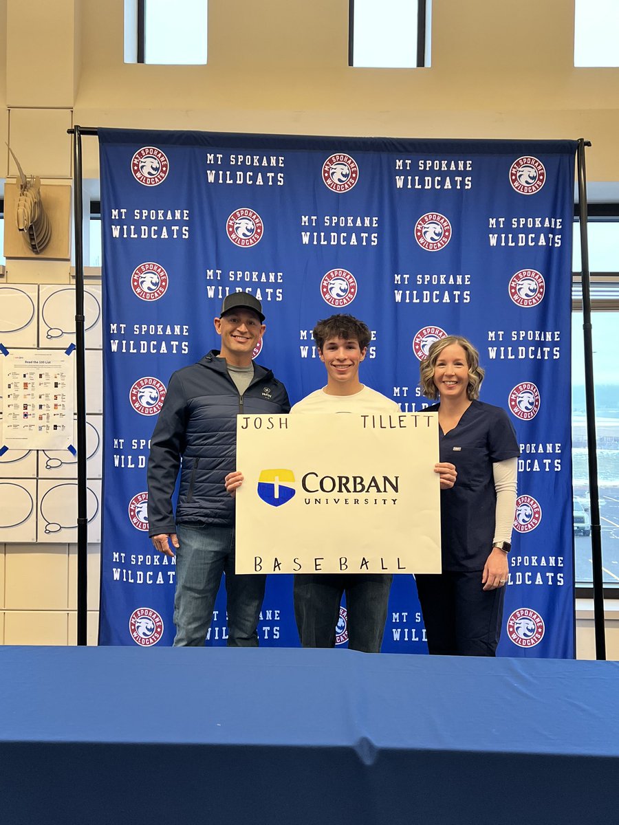 Spokane Expos BSB (@spokaneexposbsb) on Twitter photo Big time congratulations to <a href="/josh_tillett/">Josh Tillett</a> (<a href="/MtSpokaneBB/">Mt. Spokane Baseball</a>) on signing with <a href="/CorbanBaseball/">Corban Baseball</a>! Warriors are getting a good one! #RollSpos Big time congratulations to <a href="/josh_tillett/">Josh Tillett</a> (<a href="/MtSpokaneBB/">Mt. Spokane Baseball</a>) on signing with <a href="/CorbanBaseball/">Corban Baseball</a>! Warriors are getting a good one! #RollSpos