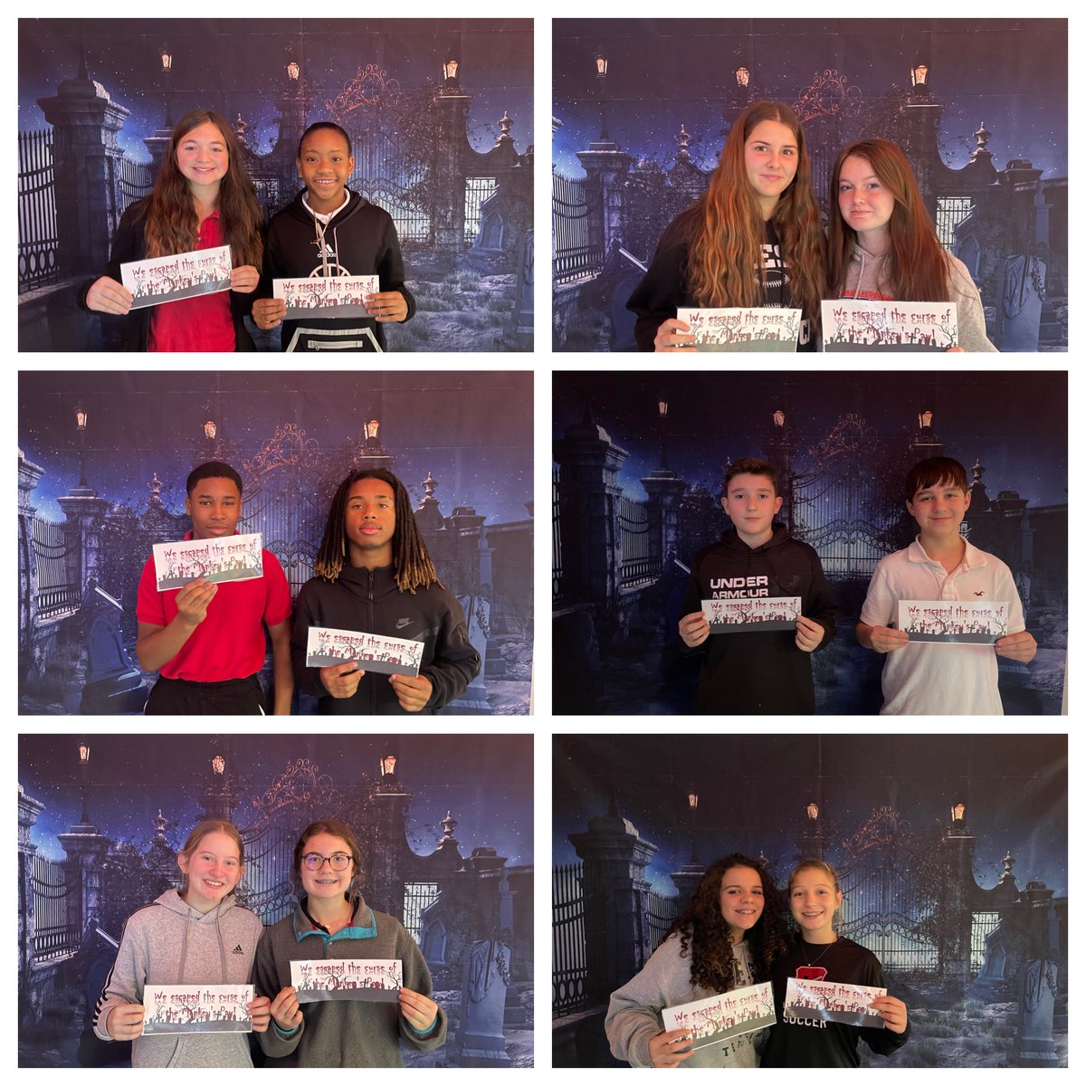 MrsLaylaGilbert's tweet photo. We #Escaped the #Curse of #TheMonkeysPaw! #ELAShenanigans #WestisBest #LCSDExcellence #LCSDNextLevel https://t.co/AtuSfZgAmq