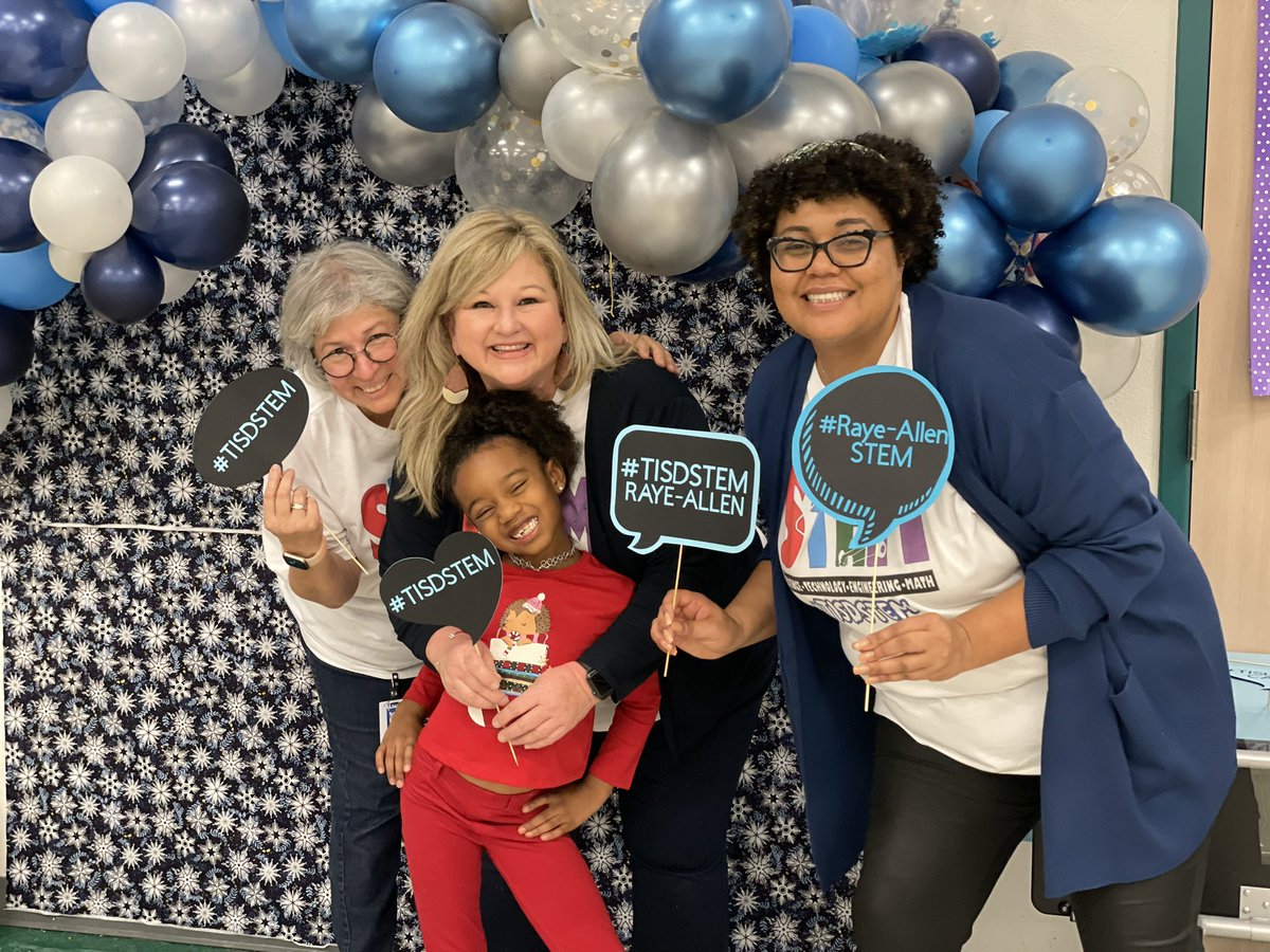 #TISDSTEM two amazing mentors and educators <a href="/TISDLib/">Temple ISD Libraries</a>