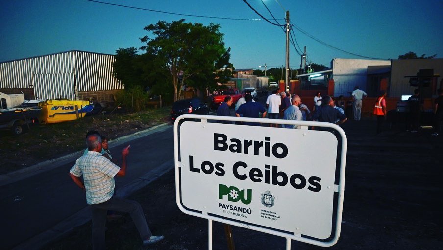 OliveraPdu's tweet photo. Saneamiento, cordón cuenta, desagües y carpeta asfáltica a nuevo para los vecinos de Los Ceibos https://t.co/w8p9hIzb5T