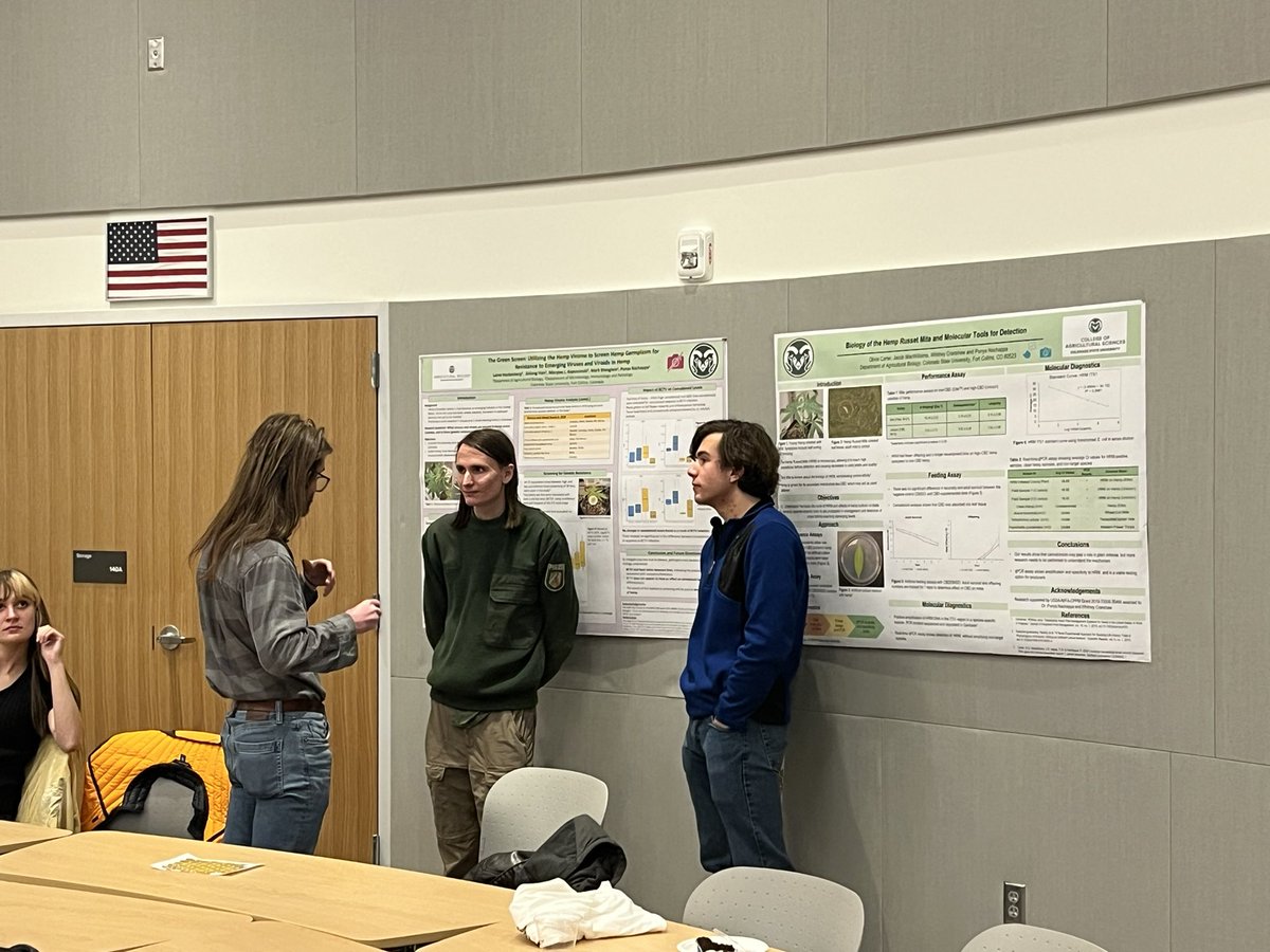 matt_camper's tweet photo. #CSU’s oldest student run organization, The CSU ENTOMOLOGY CLUB (started in 1912), celebrated its 110th birthday tonight in the #Nutrien Agricultural Sciences Building.  @ColoradoStateU #CSUAgSci #CSU_AgBio https://t.co/rSAEYJLpm6