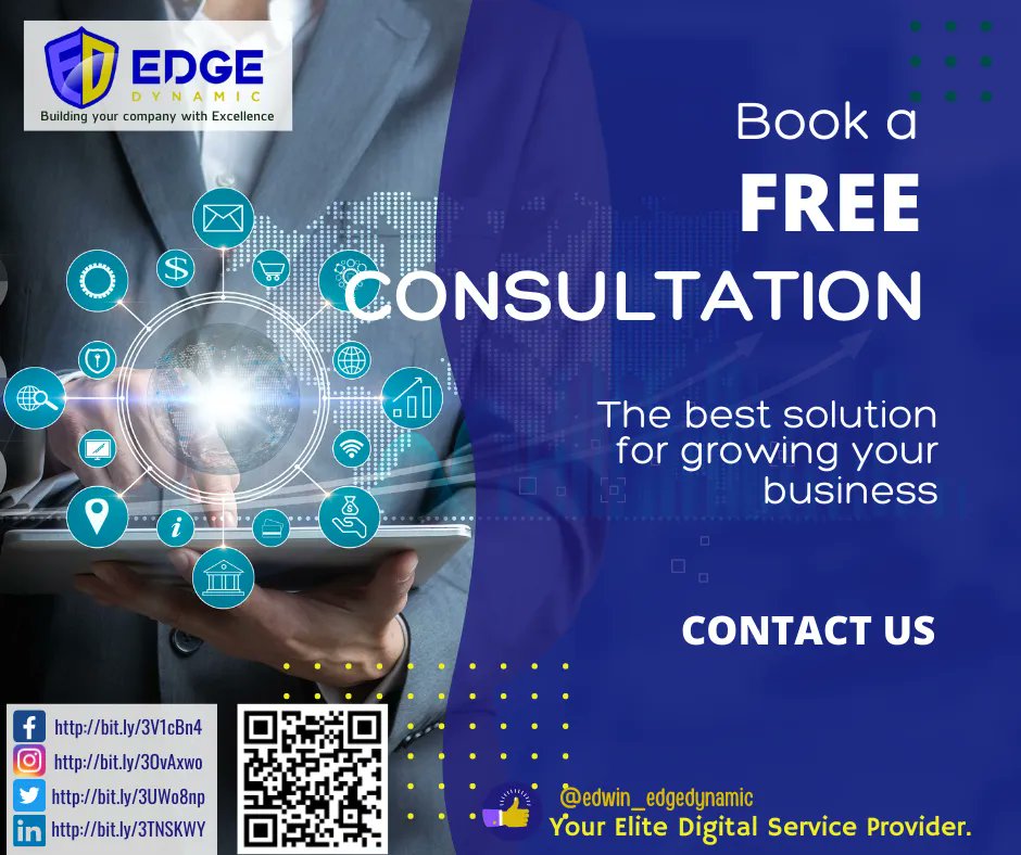 EdwinSsi's tweet photo. ✨EDGE DYNAMIC Digital Solution✨ offer Free Consultation for your business.👩Contact us. #VAassist #virtualassistant #VA #VAbooking #socialmedia #edgedynamic #edgedynamicworks #WorkinginEDGEDYNAMIC #EDGEdynamiclifestyle #edgedynamicdaily https://t.co/RUO2YooIGU