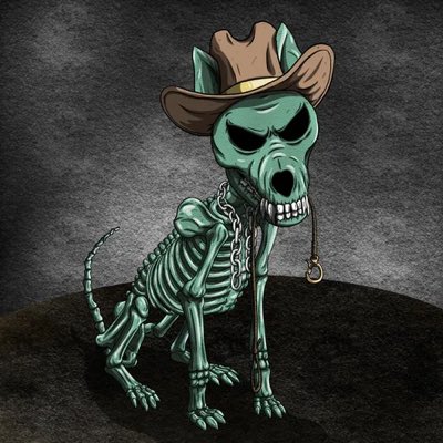 #NewProfilePic from —> <a href="/SupremeBonesX/">Supreme Bones X</a> I minted a few more but this hound here has become one of my favorite nfts I own just look how clean he is!