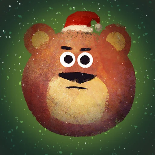 holiday bear pfp engaged 