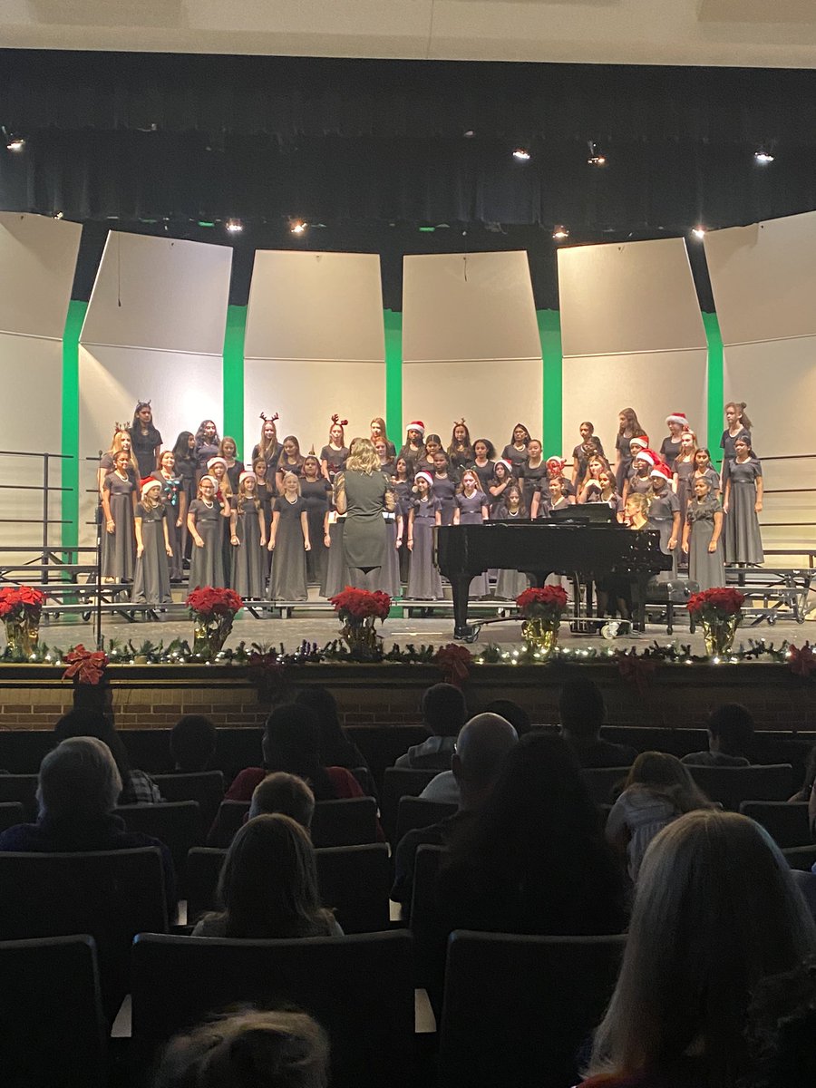 I absolutely LOVED watching the performances tonight by ALL of our EAST choirs! The kids were all excited, poised, and sounded amazing! <a href="/DanbyLauren/">Lauren Danby</a> is a rockstar at developing young talent! Just completely blown away! 🤩 #BroncosIgnite #EastBroncos