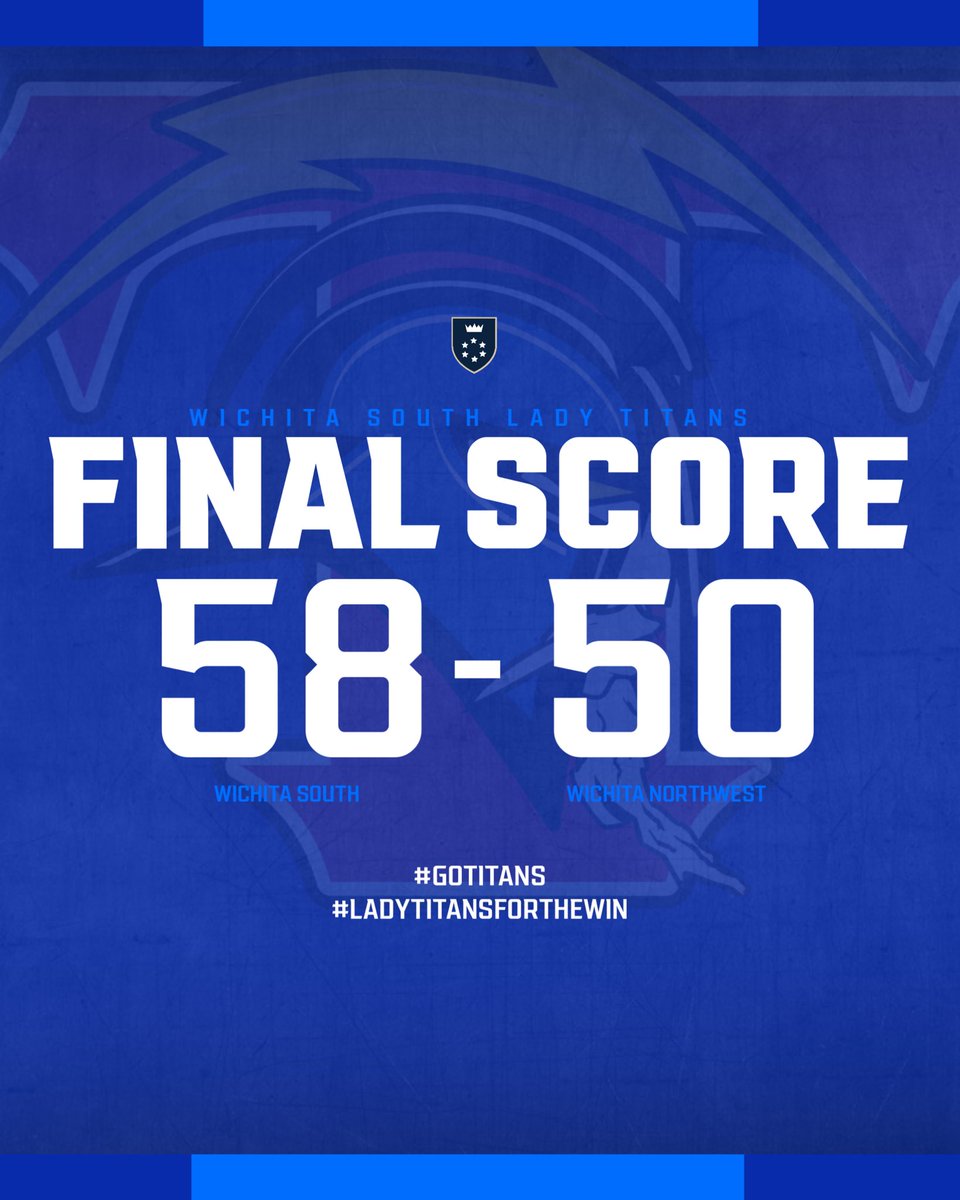 Won a close game against Wichita NW tonight. RaMya Kennedy led the scoring with 23, Zion Butler scored 21, and Mahogany Butler scored 11. #LadyTitans