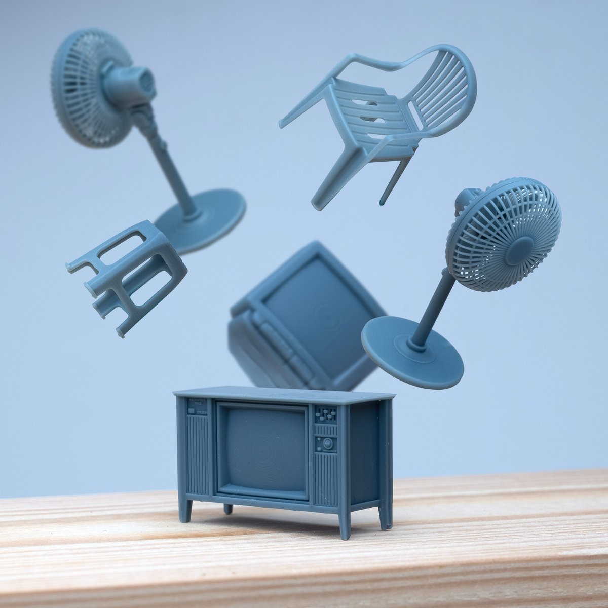 Phrozen3D's tweet photo. 📺Miniature Furniture📺(6/7)

•
Model:@weirdomodelss
Printer: Sonic Mighty 8K
Resin: Aqua-Gray 8K Resin
Layer Height: 0.03 mm
Rest Time: 3 sec
Lifting Speed: 60 mm/min
Exposure Time: 1.8 sec
•

#miniaturemodel #tiny #standingfan #miniature #furniture https://t.co/0CqLVMfEf2