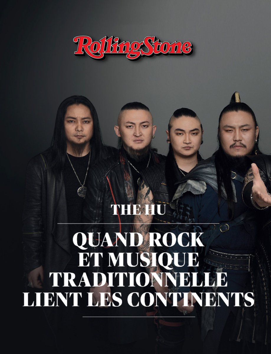 TheHuOfficial's tweet photo. Thank you @RollingStoneFra for this awesome feature!🤘#Rollingstone #TheHU https://t.co/ftXQvwSHlZ
