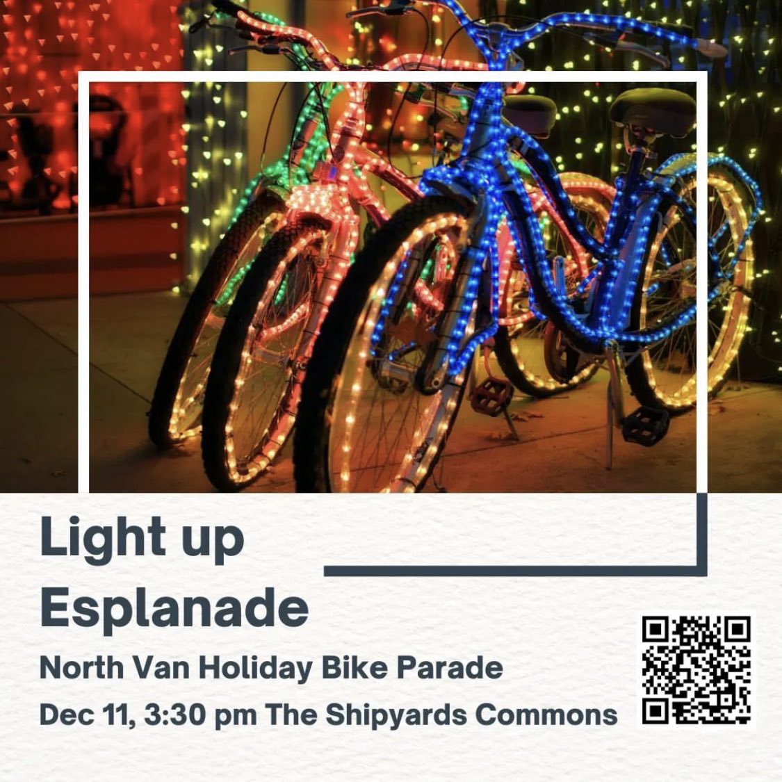 Come ride with us <a href="/jessicamcilroy/">Jessica McIlroy (she/her)</a> and light up #Esplanade #NorthVan