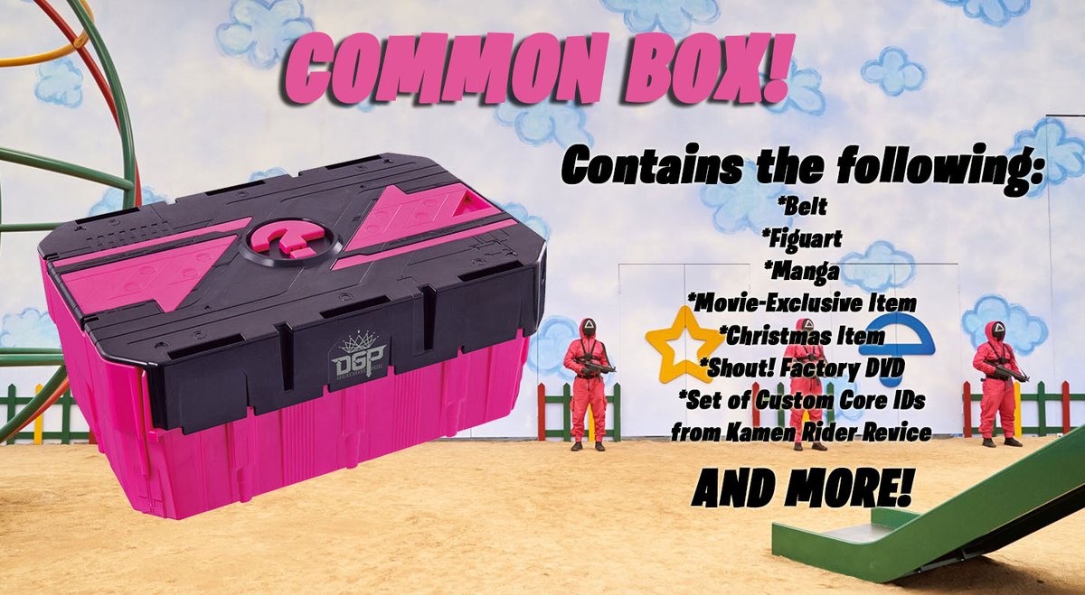 Martian_Ranger's tweet image. GIVEAWAY TIME!

As a special nod to the DGP, tell me your desire! Sentai or Rider?

Follow + RT + Reply with which special Toku mystery box you would like to receive if you win!

US and Canada only. Giveaway ends 24 hours from this tweet.

#SuperSentai #KamenRider