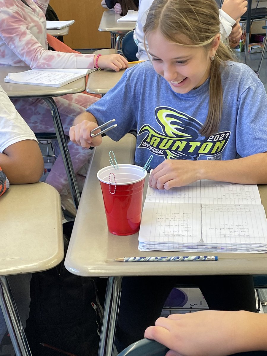 MrsCoute's tweet photo. Our Scientists are investigating Sound in Mrs. Carlone’s Class @OpenSciEd @Taunton_Schools @THSPawlowski https://t.co/o0mTa3UQlG