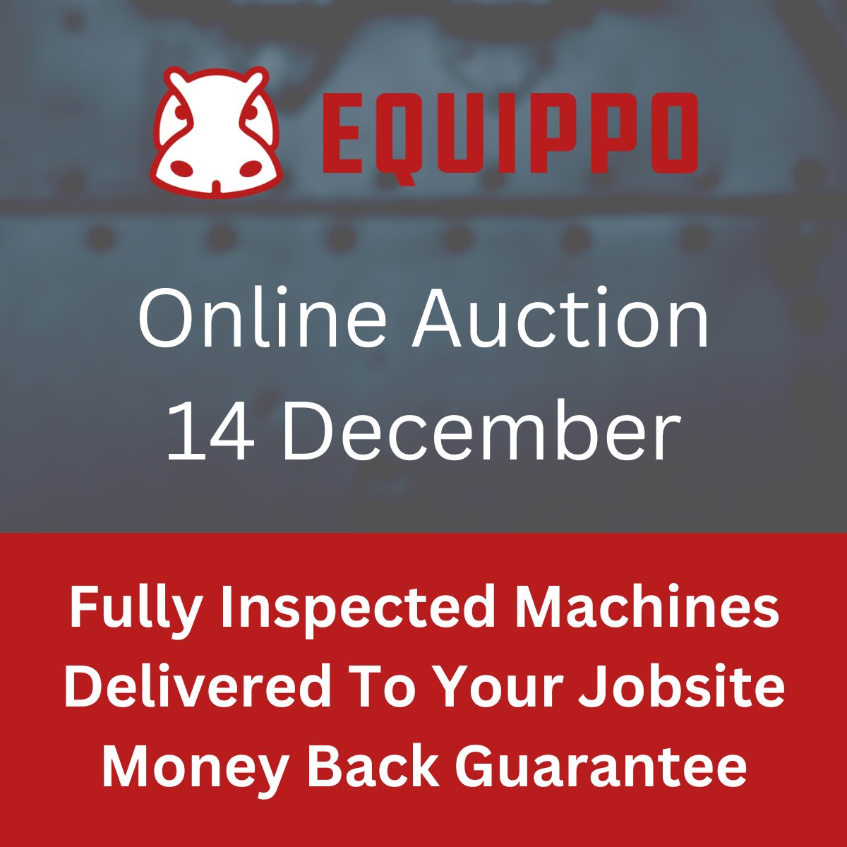 equippo's tweet photo. The next Equippo auction is in just 1 week! Register now via https://t.co/OusEUFiPOF to pre-bid or bid live on the 14th on fully inspected and money back guaranteed lots!

#auction #heavymachinery #construction #sale #usedmachinery #manitou #genie #jlg #dynapac #weber https://t.co/UBCHaAN5W5