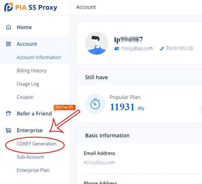 benAlina4's tweet photo. Pia s5 proxy - CDKEY exchange
How to generate CDKEY redemption code?
Open PIA official website - select personal account - enter IP number - generate CDKEY
PIA S5 URL:https://t.co/rjZ5EjMJT1
#911s5 #911re #socks5 #proxy #proxies #911proxy #Pias5 #Residential Proxy #911 s5 https://t.co/pcu6fnFtew