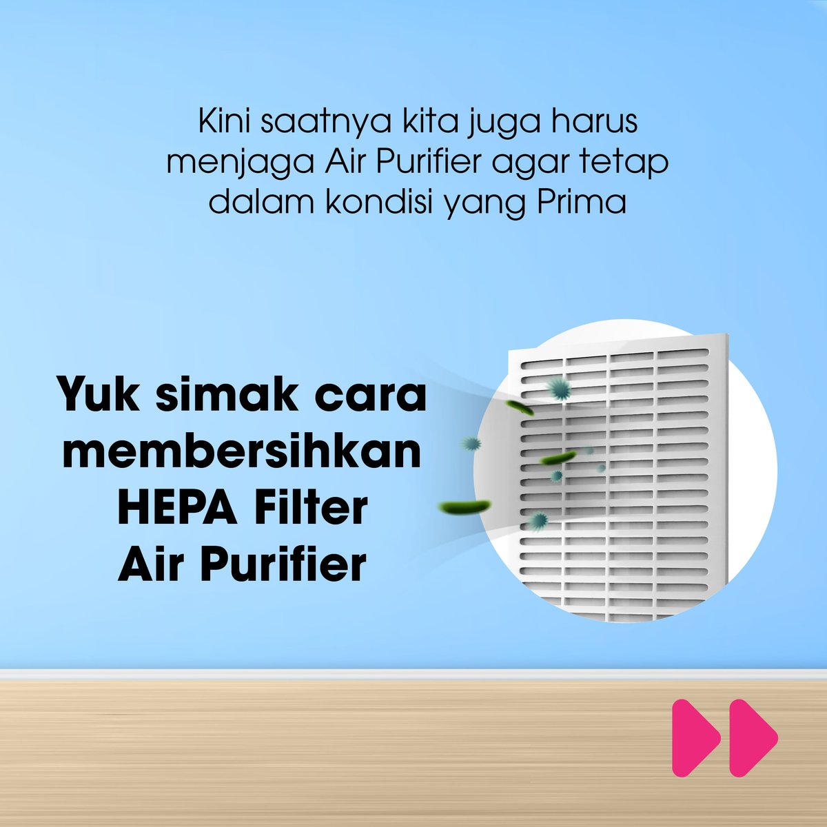 IDPanasonic's tweet photo. Cek Cara Membersihkan HEPA Filter Air Purifier dibawah ini yuk guys ! Semoga bisa menjadi referensi anda dalam memberiskan Air Purifier Anda dirumah.
#PanasonicService #PanasonicAlwayasSupportYou #LiveYourBest #PanasonicAja #Idpanasonic #nyatakualitasinovasi https://t.co/K01dOVsPNU