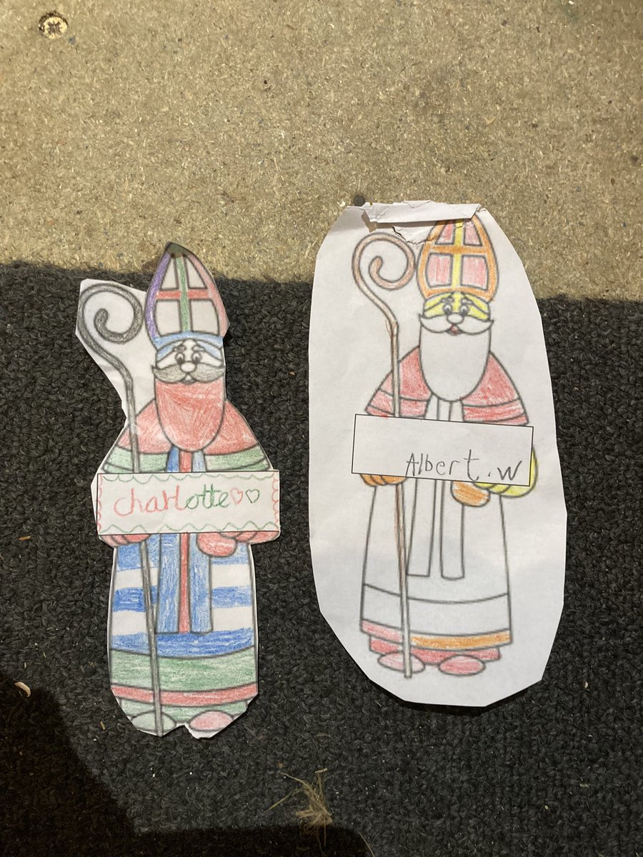 A new friend for advent.. st nicholases swapped… kindness matters.. a new friend for advent and beyond