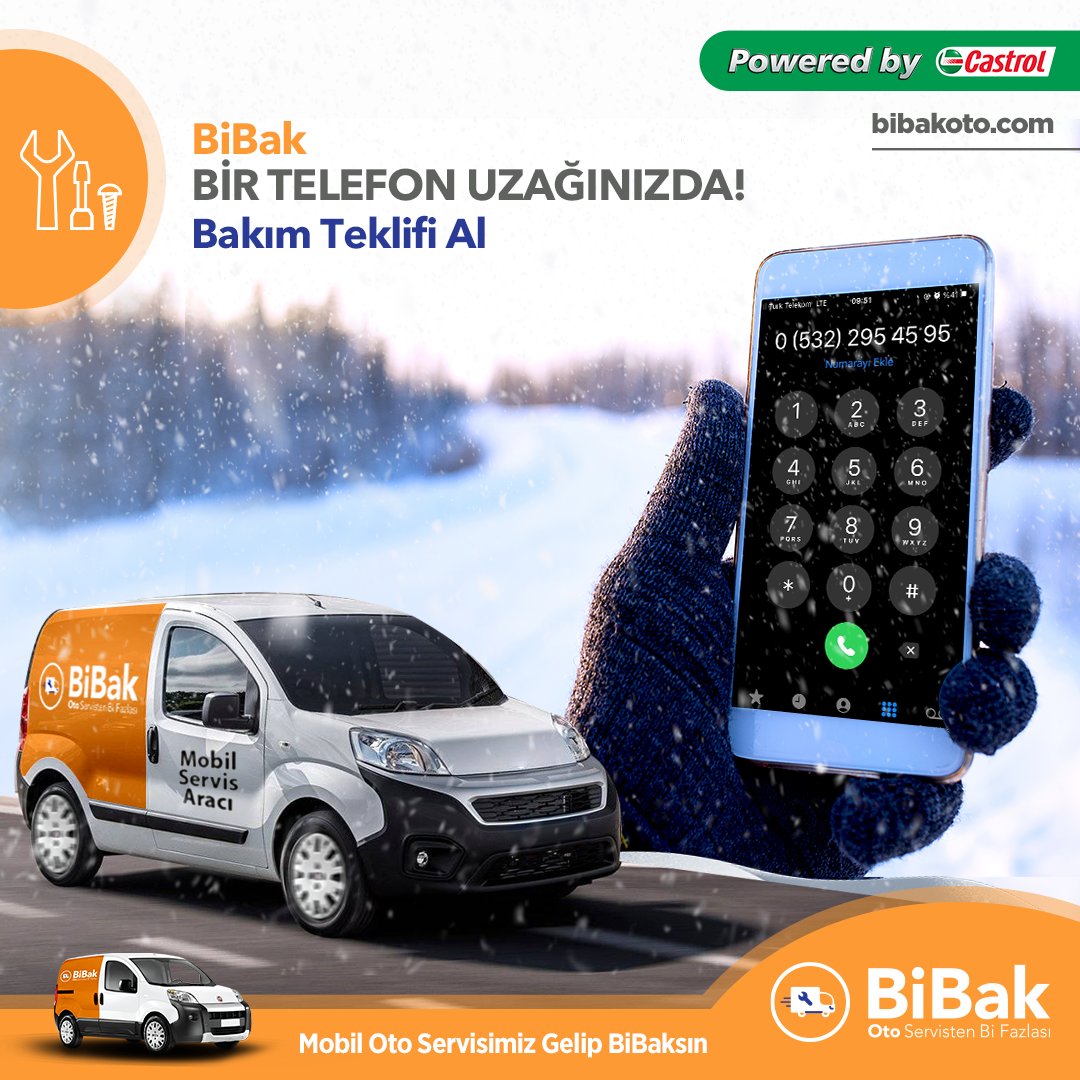 Kaliteli ve doğru bakımın adresi: BiBak Mobil Oto Servis bir telefon uzağınızda! Şimdi arayın, rezervasyon oluşturup bakım teklifi alın, aracınıza kapınızda #BiBakalım bibakoto.com/randevu-al/

☎️ 0212 706 29 55
☎️ 0850 255 29 55
📞 0532 295 45 95

#bibakoto #otoservistenbifazlası