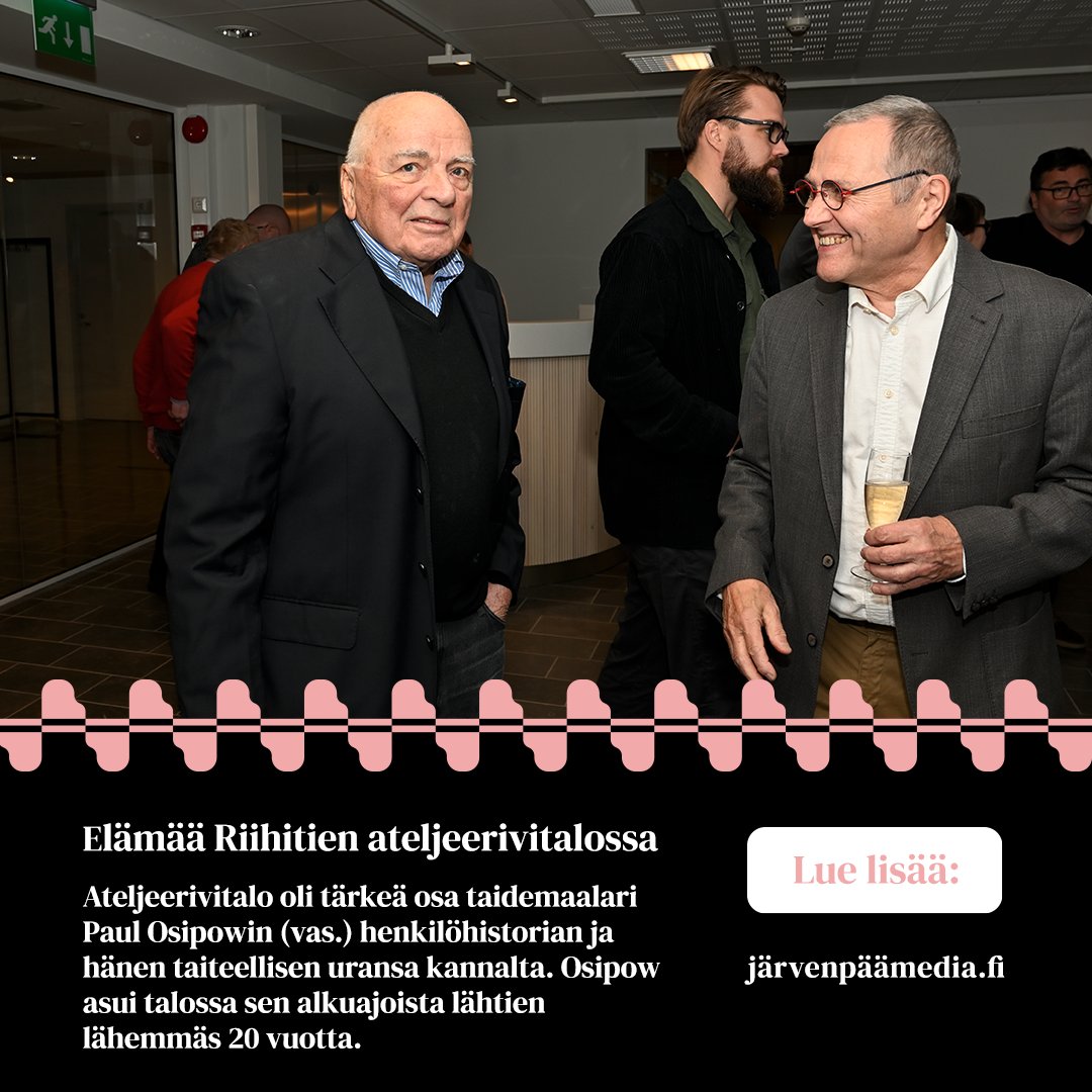 JarvenpaanKaup's tweet photo. Taiteilija Paul Osipow kertoo Riihitien ateljeerivitalon syntyvaiheista ja elämästään talossa. Näyttely esittelee talon arkkitehtuuria ja siellä syntynyttä taidetta. https://t.co/nkKGvdJ8eM
#järvenpää #järvenpäätaide #taiteilija #maalaus #ateljee #järvenpääntaidemuseo https://t.co/hfLnZcEWK7
