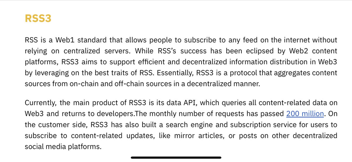 joshuaio's tweet photo. Really excited to see @rss3_ and @_Crossbell being part of the latest binance research. Also thanks for including my quotes :) https://t.co/jNcTjBsvsf