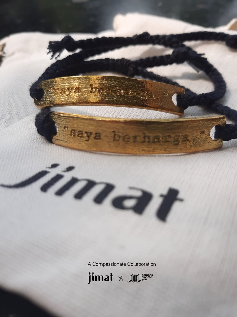 compassionyou's tweet photo. “because we exist, we are worthy.”
.
A Compassionate Collaboration between JIMAT x CompassionateYou to remind ourselves that worthiness is our birthright.
.
#sayaberharga
#universallovingkindness
#compassionatemovement https://t.co/dKO0dLl1f9