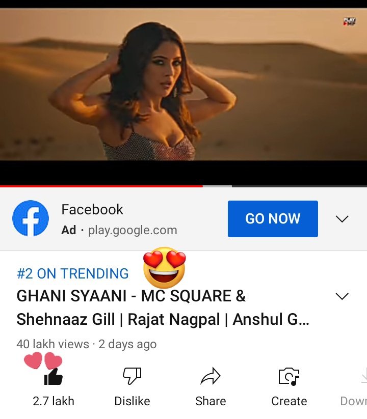 YA_SH_Is_Back__'s tweet image. Yesss Yess 🔥🔥 finally 4 M Views done.

Keep Streaming and share links and Comments too...

Atleast it should be 6 million today by 12 midnight ❤️ Show ur love ..

#ShehnaazGill #GhaniSayaani #MCSquare #Shehnaazians 
GHANI SYAANI OUT NOW 👇
youtu.be/Rf0WkYLlli4