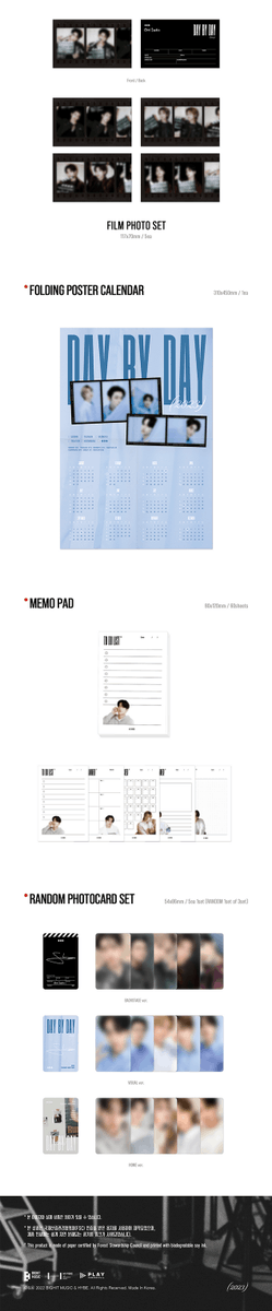 [PLS RT | CAN | USA | WW]
#TXT [DAY BY DAY] 2023 SEASONS GREETINGS

- $39.01 USD / $56 CAD
- SEALED / UNSEALED
- WEVERSE POB
- CLOSES: 12/20 @ 11:59 PM EST

Form: forms.gle/ZzFUuKewarLqks…

#투모로우바이투게더 #TOMORROW_X_TOGETHER #TXT #DAY_BY_DAY