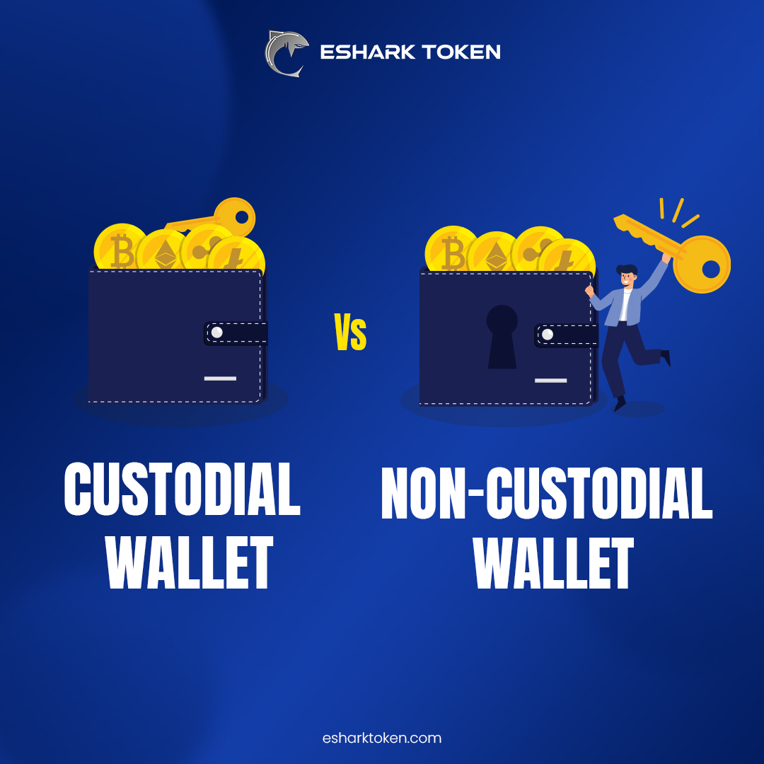 EsharkToken's tweet photo. Non-custodial wallet vs Custodial wallets, which one of these two that you use to store your cryptocurrency, Sharkie Squads?

#esharktoken #tokeneshark #eshk #cryptoforgamers https://t.co/rY8MMafBDa