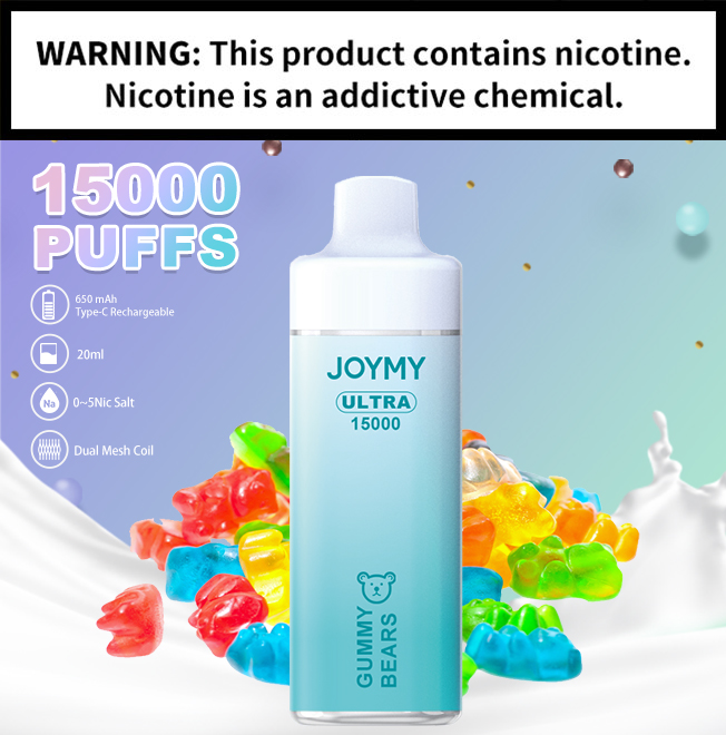 Gummy Bears flavor,I do not know why CA policy ban the ecig flavor. What is your point of view on this new ban?
wa.me/8615914193462
.
.
.
.
#vapeday #vapenew #vapebrand #joymyvape #vapeusa #vaperussia #vapeukraine #vapeuk #vapelife #vapefactory #vapechina #bigpuffs #ecig