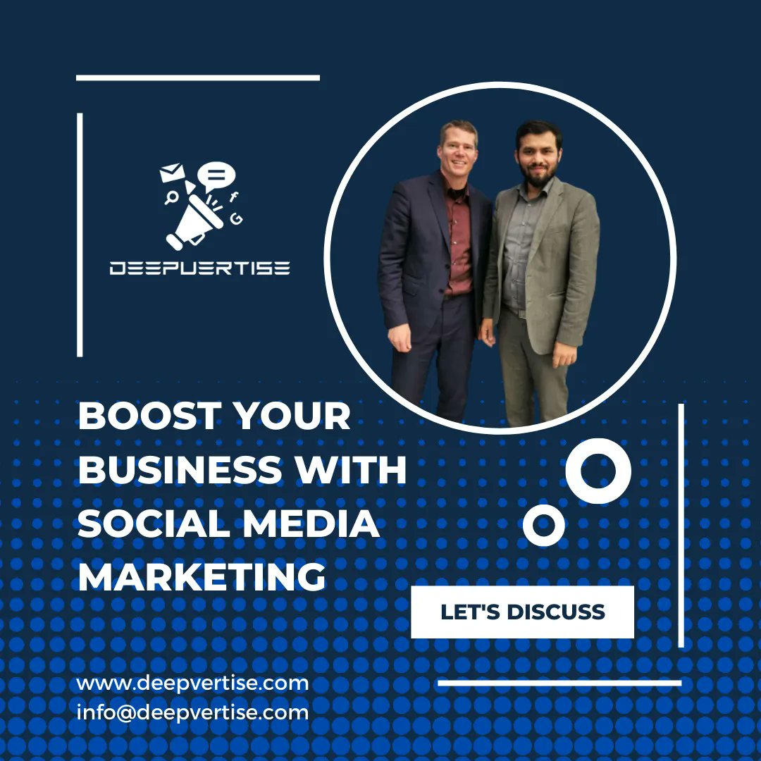deepvertise's tweet photo. Digitales Marketing als Treiber für Ihr Wachstum !
Wir beraten Sie gern!
Web: https://t.co/V7RqDMxJlR
Email: info@deepvertise.com
#deepvertise #digitalmarketing #digitalmarketingagency
#socialmediamarketing #seo #websitedevelopment #branding https://t.co/Aim5H0Izpa