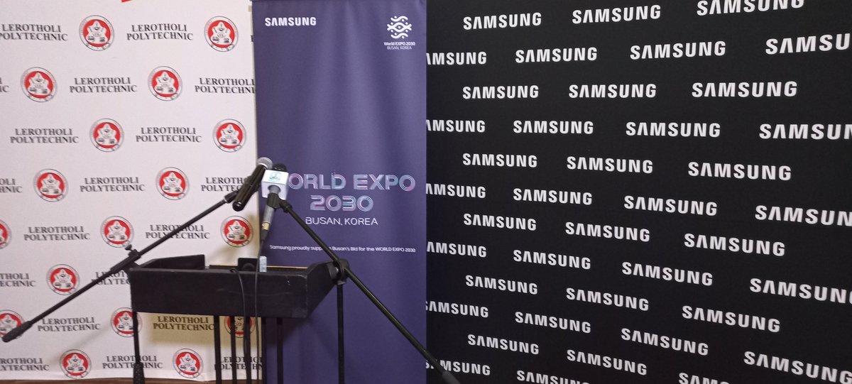 News: We are about to witness the defining moment as Lerotholi Polytechnic (Fokothi) <a href="/leropolytech/">Lerotholi Polytechnic</a>  will sign a MoU with <a href="/SamsungSA/">SamsungSA</a>  to bolster technology sector through Samsung Innovation Campus.