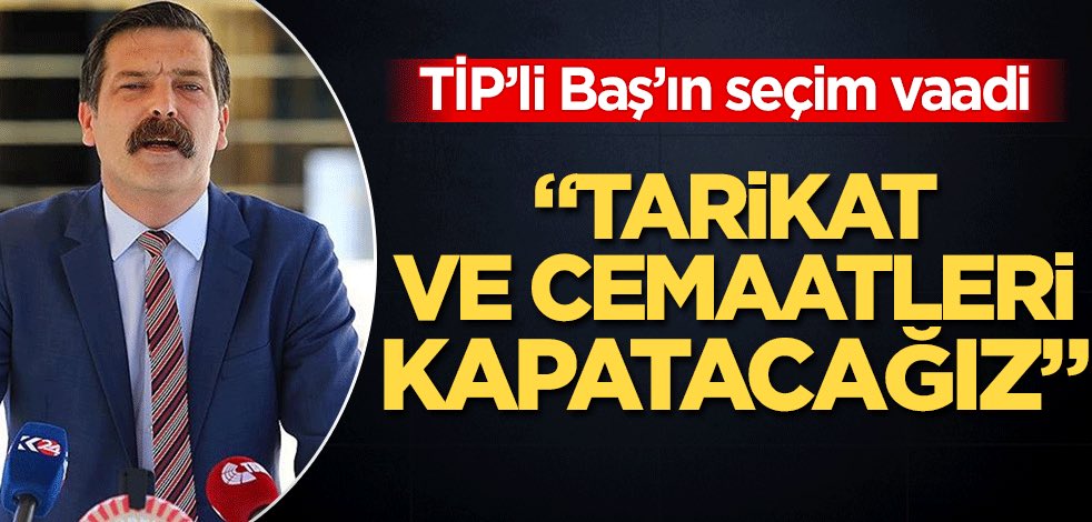 Tek cesur TİP'mi?
Diğer muhalefet Nerede?
Yüksek sesle söyleyebiliyor musunuz?
#TarikatveCemaatlerKapatılsın diye?