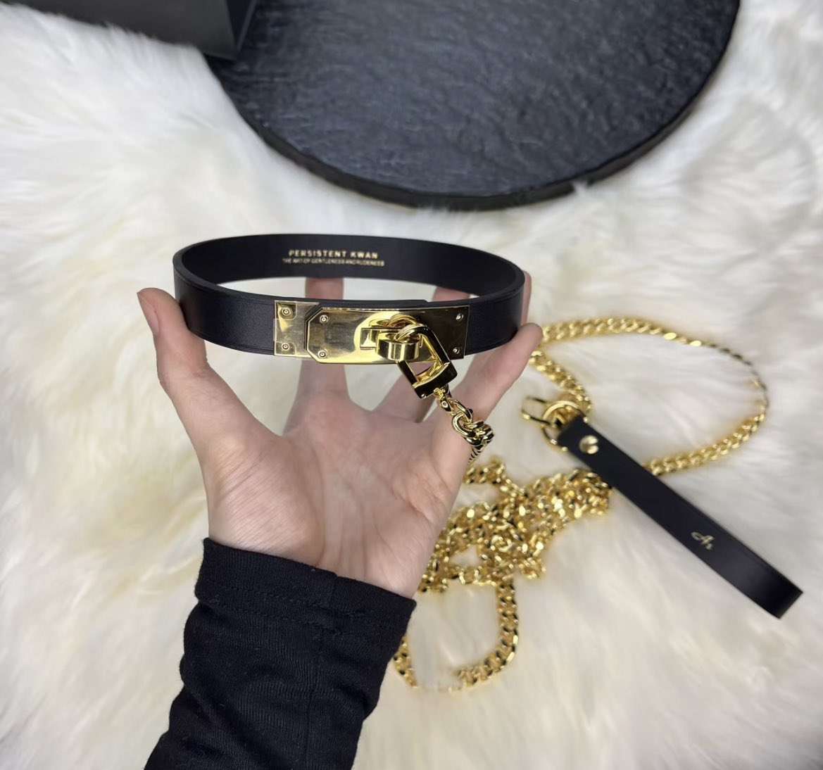 英国有类似这种定制项圈的么 刻名字的 #伦敦 #项圈