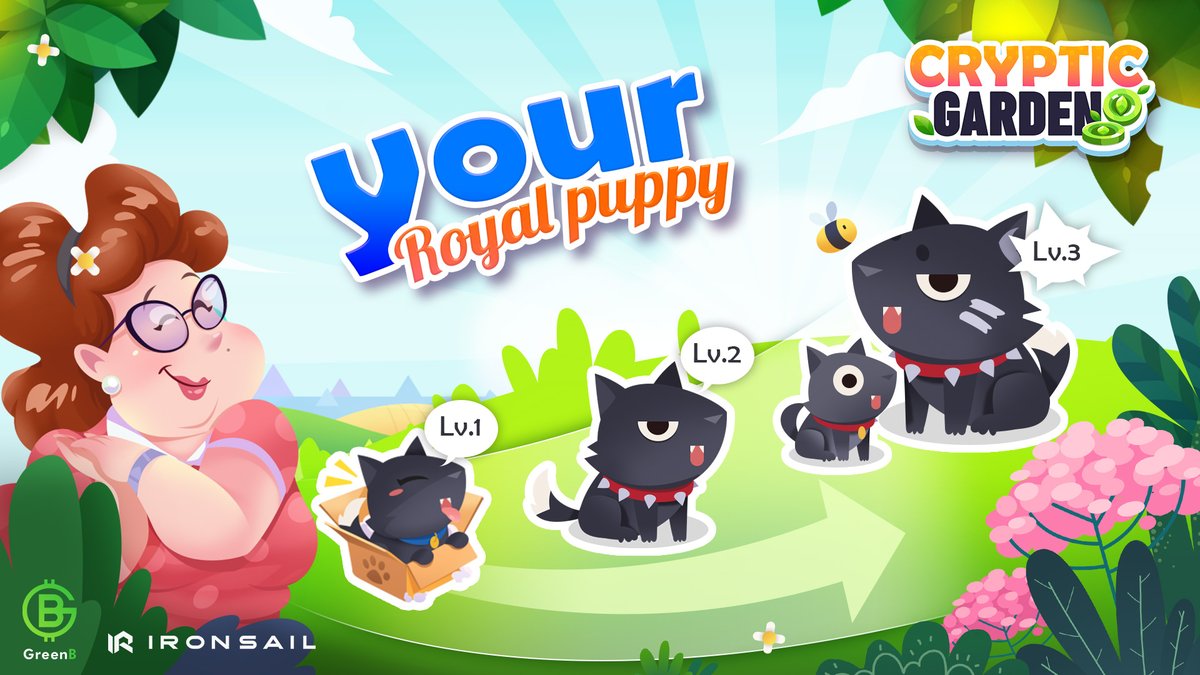 CrypticGarden_'s tweet photo. 🐕 WOOF! LOYAL PUP AT YOUR SERVICE 🐕

Bad Moles be aware, super puppy is here! These dogs are not just cute decorations to your garden but they are your most loyal &amp; helpful keeper.

For More Information
https://t.co/5wkkVIEBDS

#CrypticGarden #Farmgames #CYGA #GameFi #Metaverse https://t.co/2qPIGFk1Wg