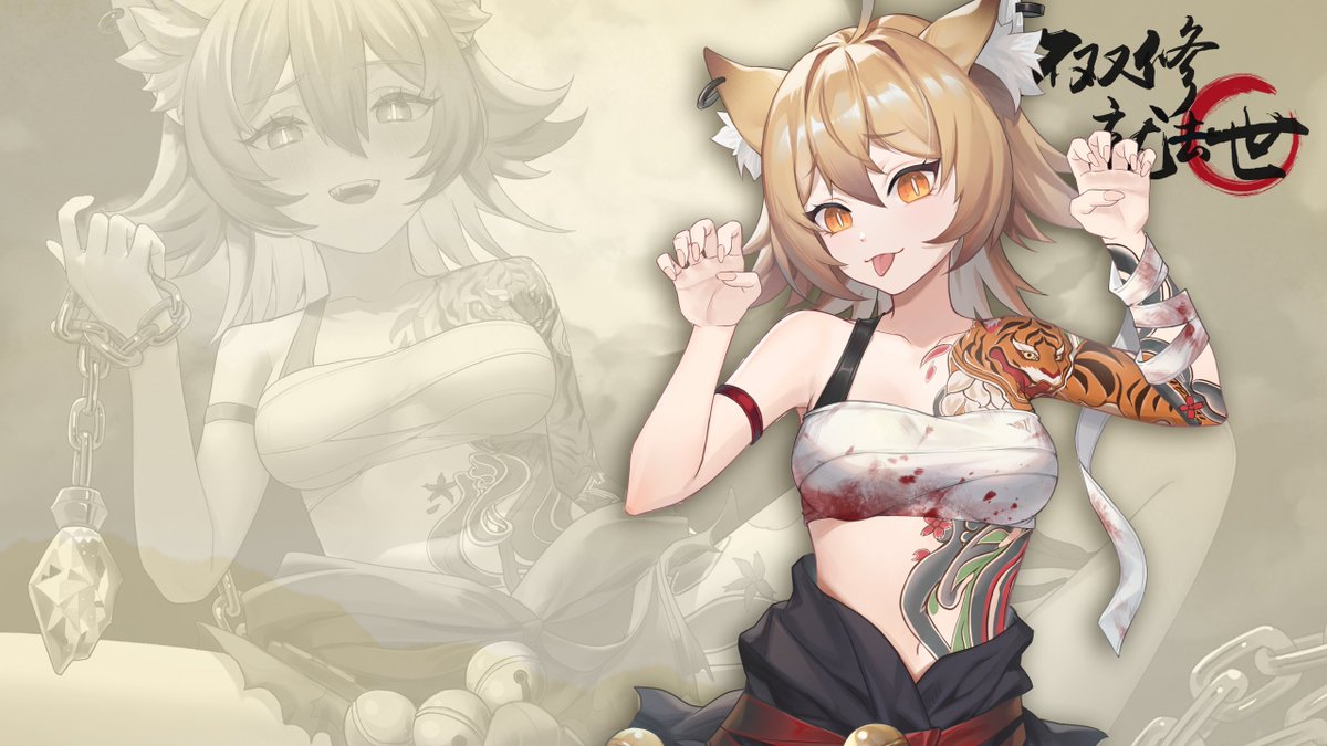 dsgamex's tweet photo. Hi，各位紳士們 

今天製作組為各位玩家帶來了第七期預熱壁紙，本期的人物是——獸娘·馬吉瑪。
《不雙修就去世》將在12月上線，喜歡的朋友可以將游戲添加到願望單啦~

商店頁鏈接：https://t.co/j3EAVa54sP https://t.co/UwSrFp8kM2