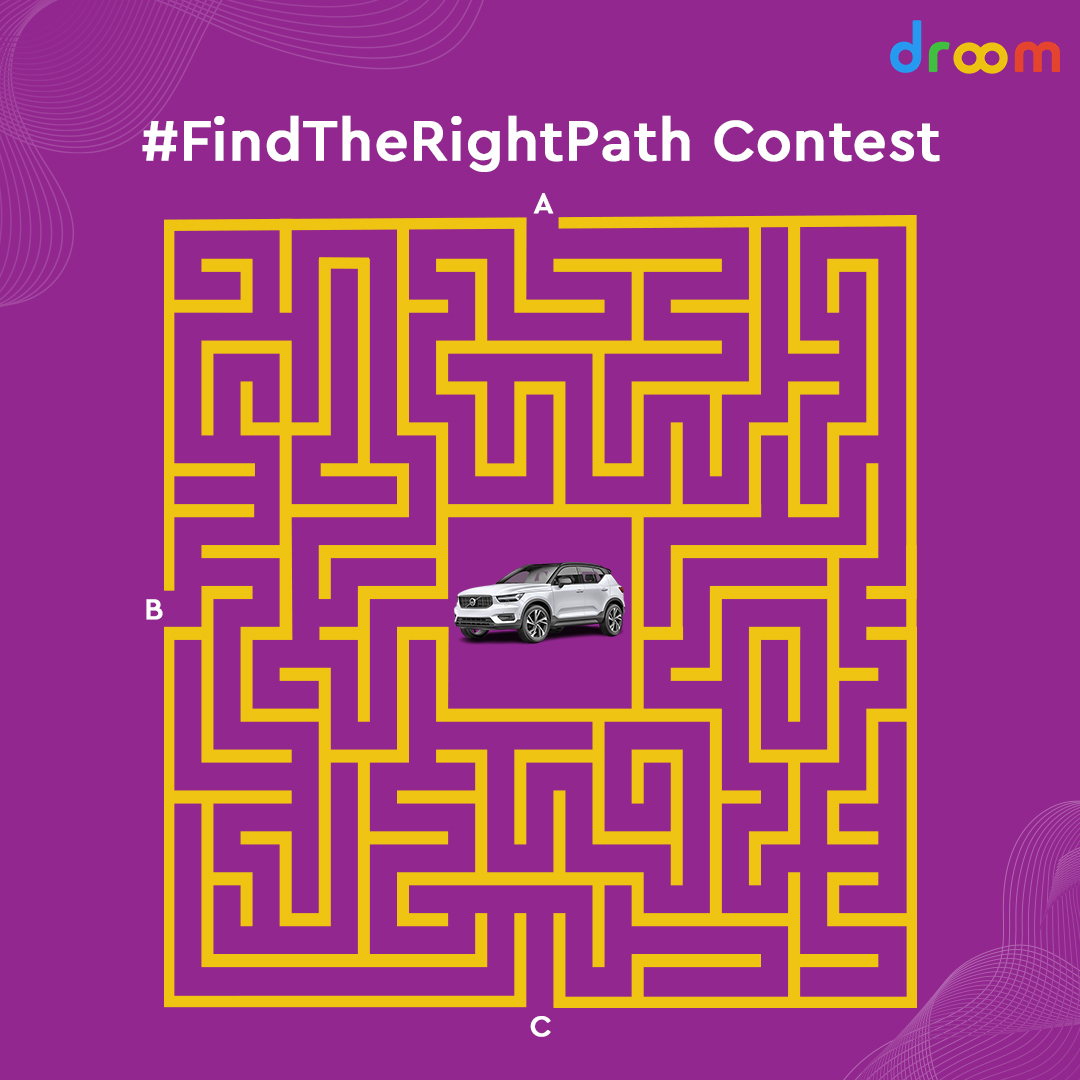 letsdroom's tweet photo. Second image of the contest series is here. Find the right path and share in the comment section to win Droom goodies. Do not forget to follow us, use #FindTheRightPath and tag your 5 friends.
Tap on the link: https://t.co/pax1NzzzKo
#Droomcontest #TwitterGiveaway https://t.co/OYBHwRetVK