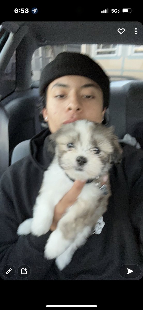 Ch_c_n's tweet photo. I love my dog <3 https://t.co/klUpTsxw3J