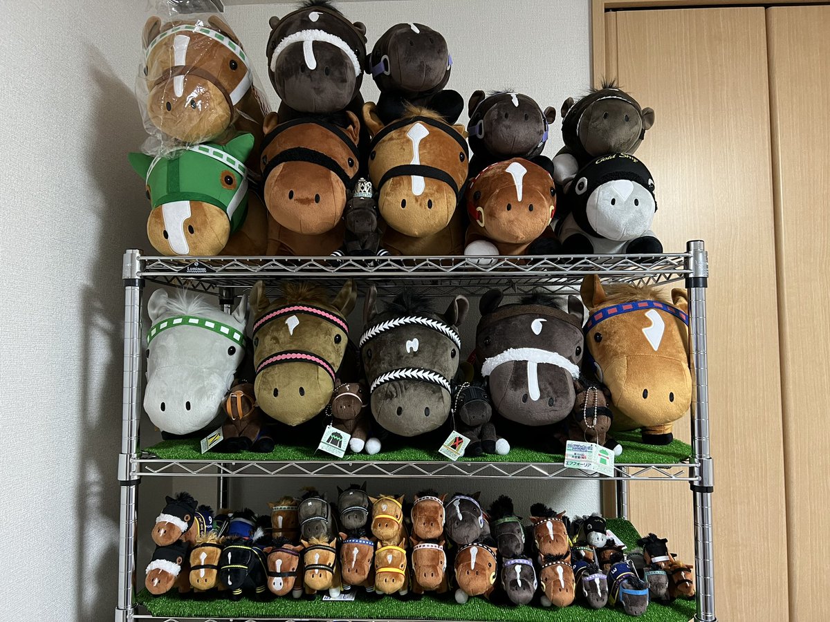 サラブレッドコレクション ハイセイコー】羊毛フェルト馬 アイドル