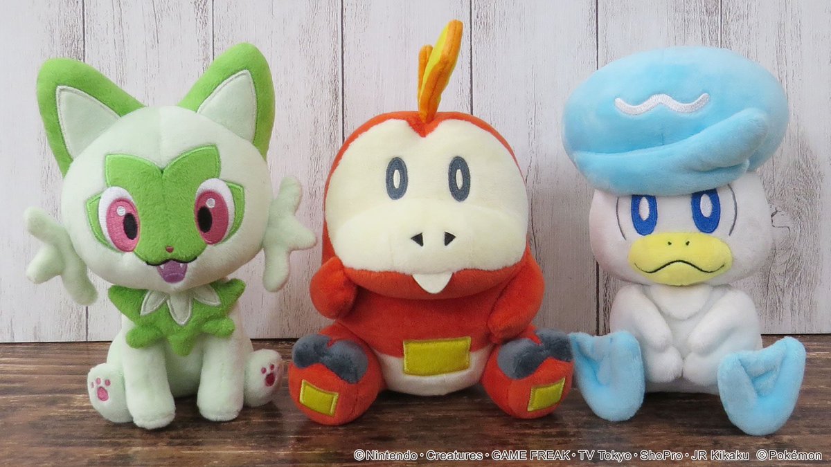 Nintendo and Pokémon Plush Collection San-ei has revealed the 22nd series of Pokemon ALL STAR COLLECTION