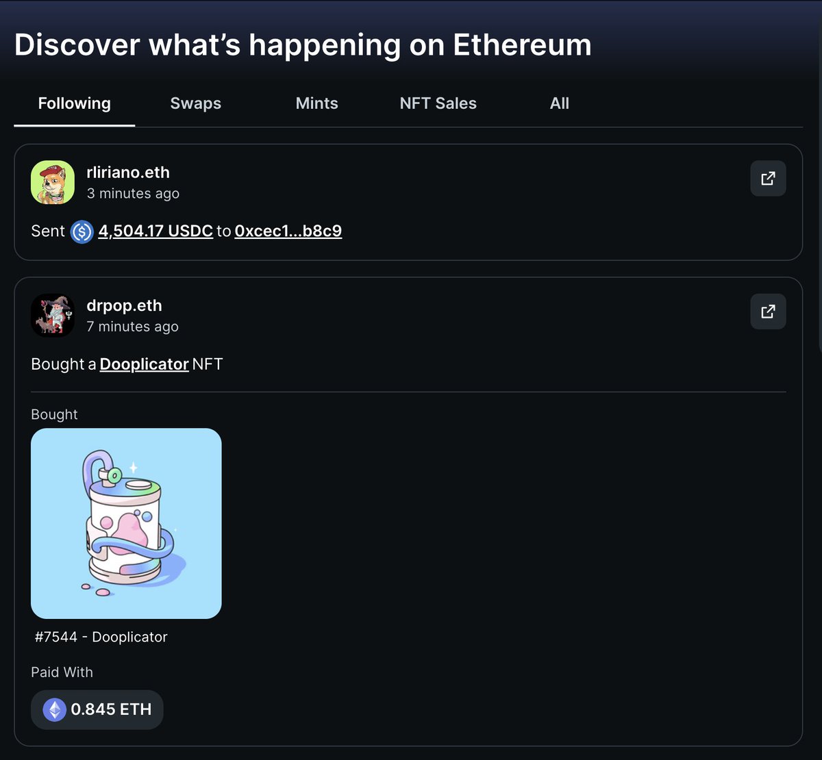 little feed leak 👀