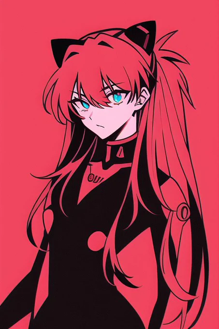 #NovelAI アスカ・ラングレー 