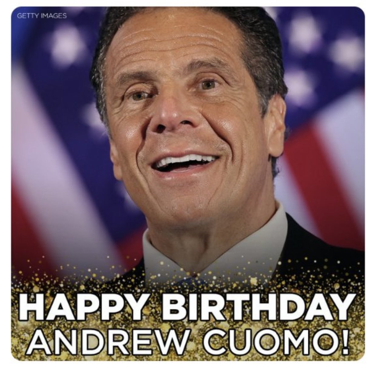  Oh Happy birthday to Gov.Andrew Cuomo. 
Have a wonderful day 